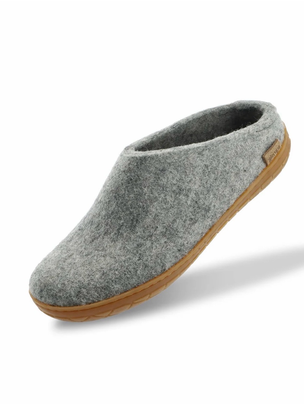 SLIP-ON WITH NATURAL RUBBER SOLE - HONEY - GREY unisex